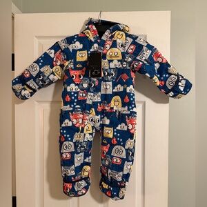 Quiksilver Infant Cartoon Print Snowsuit